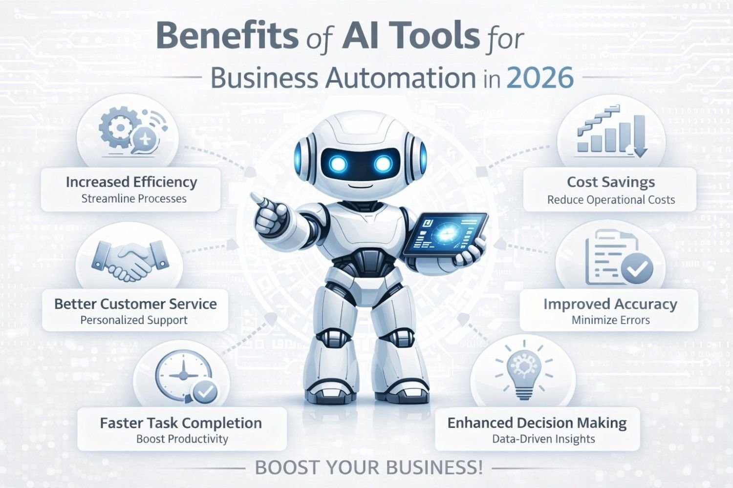 Benefits of AI Tools for Business Automation in 2026